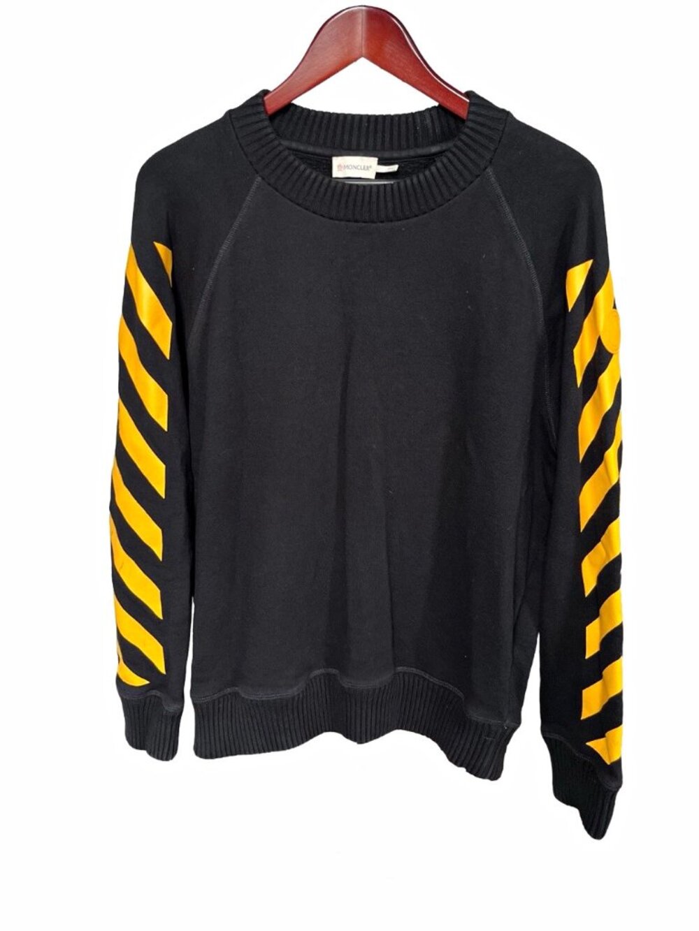 Moncler O x Off-White FW16 Colorblock Crewneck
